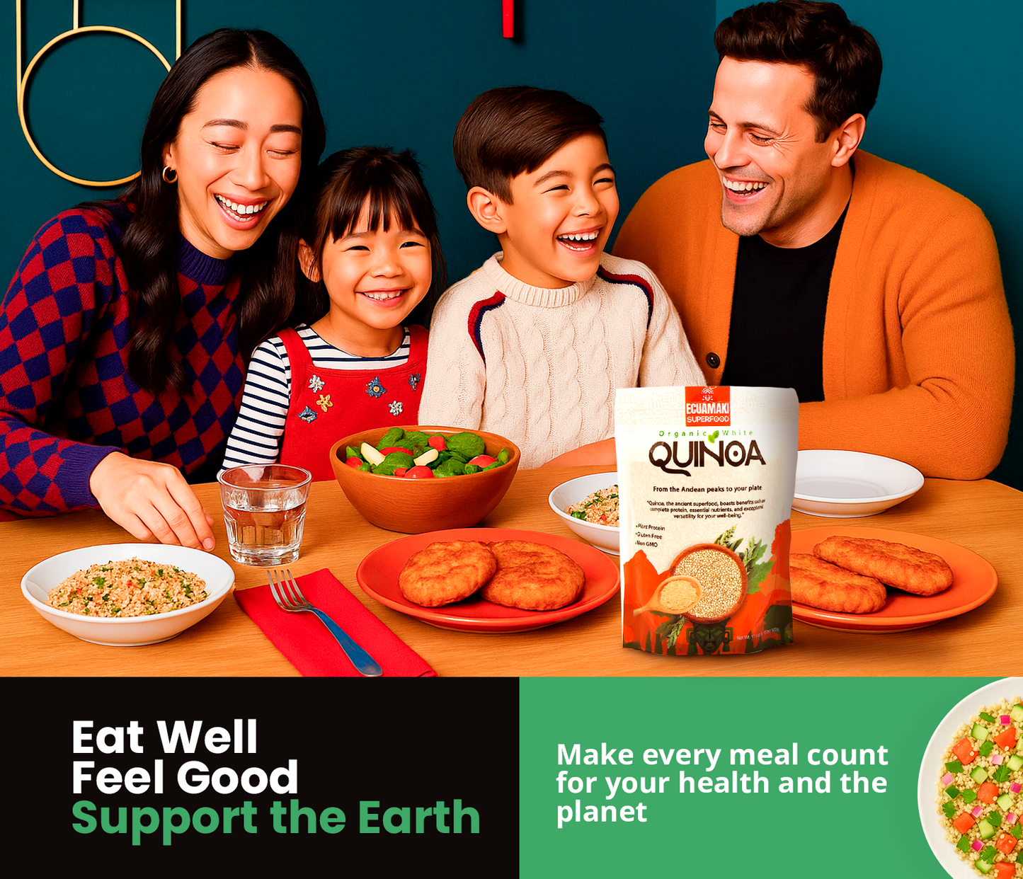 100% Organic Quinoa White