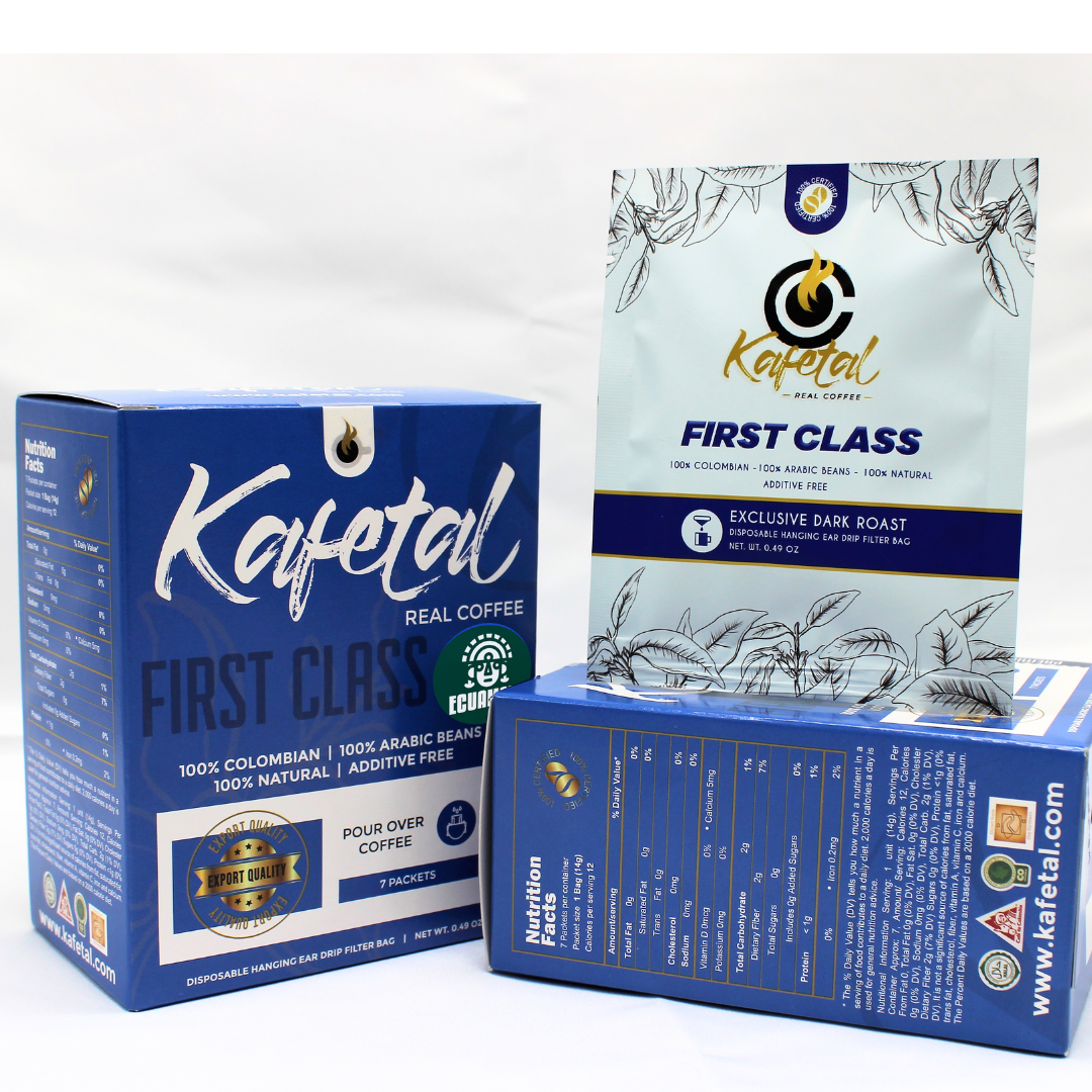 Ecuamaki Kafetal First Class Drip Coffee ( 7 Packs)