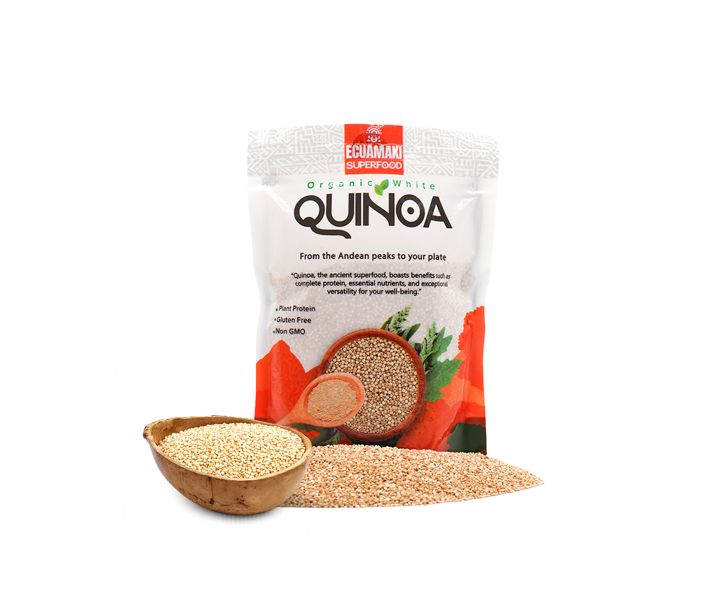 100% Organic Quinoa White