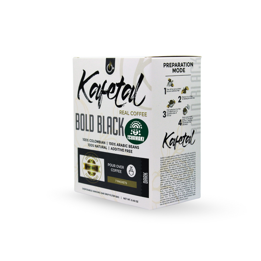 Ecuamaki Kafetal Bold Black  Drip Coffee (7 Packs)