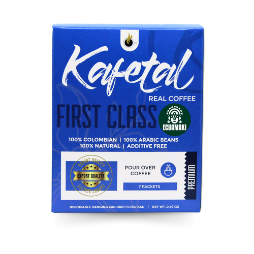 Ecuamaki Kafetal First Class Drip Coffee ( 7 Packs)