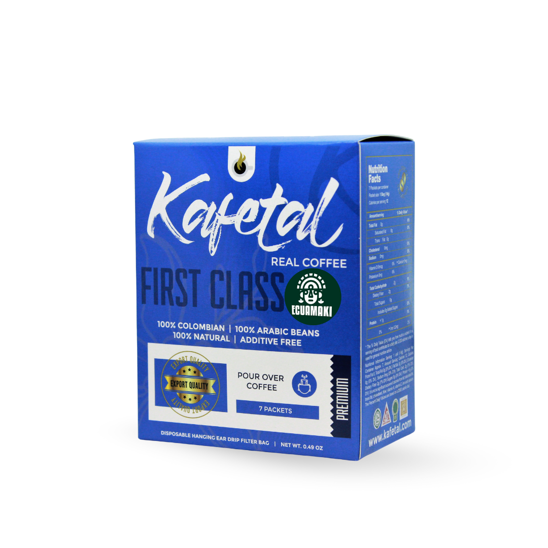 Ecuamaki Kafetal First Class Drip Coffee ( 7 Packs)