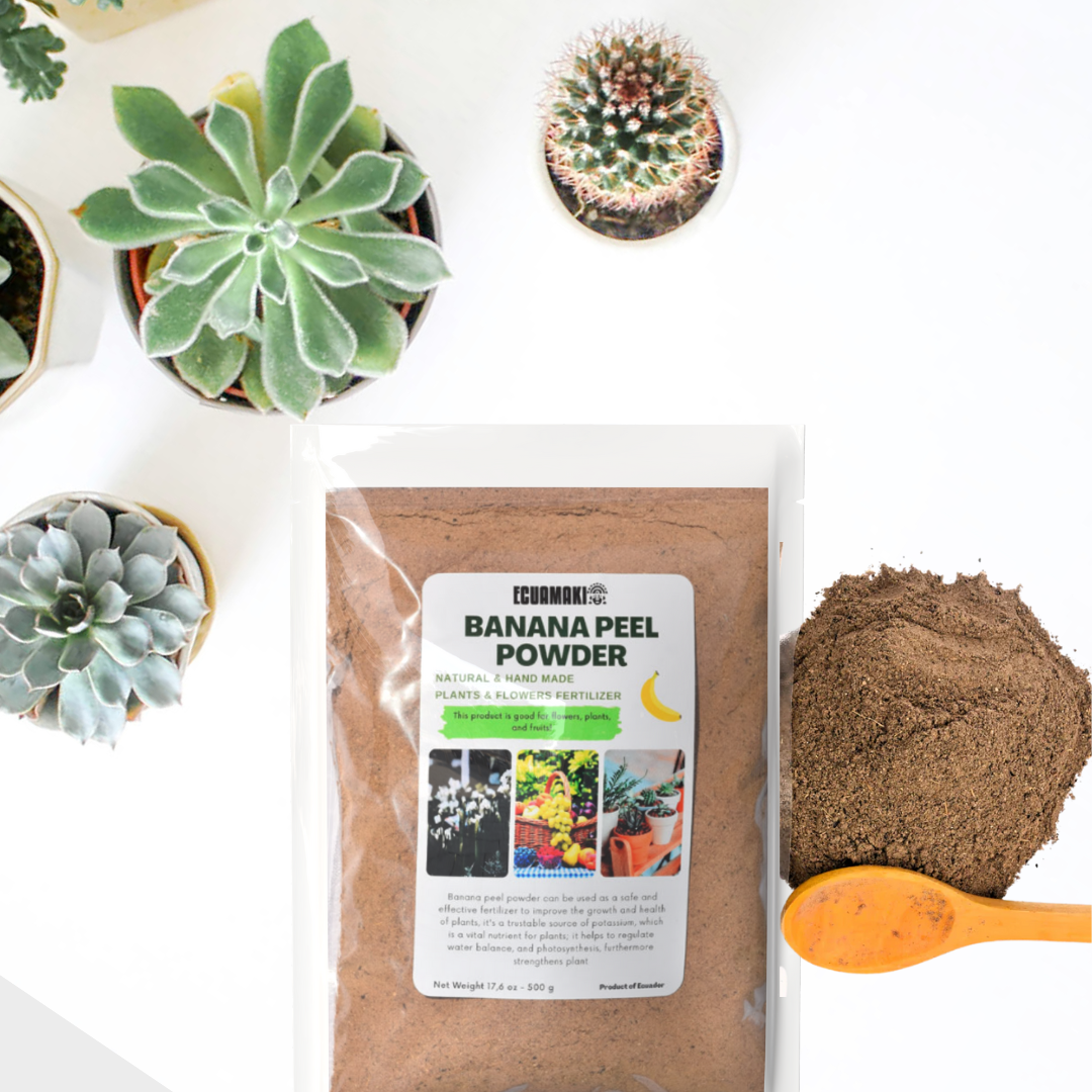 best organic fertilizer for banana plants Banana Peel Powder Fertilizer (500g) – Ecuamaki Store