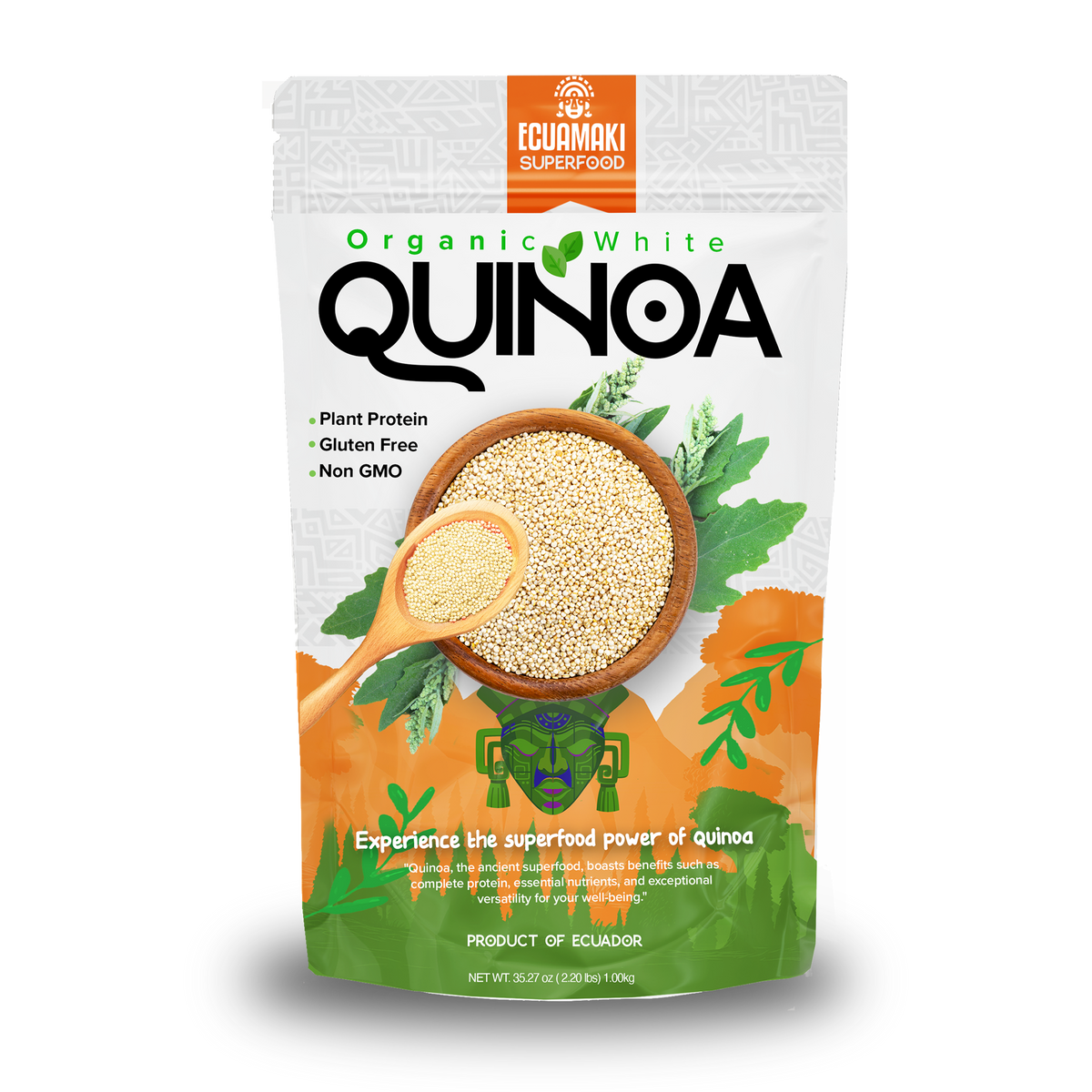 Store Quinoa 100% Organic Quinoa White – Ecuamaki Store